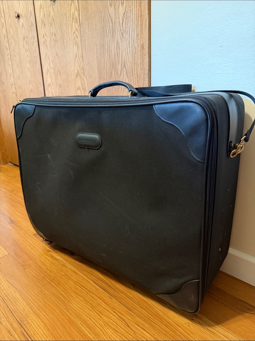 Vintage Coach suitcase large